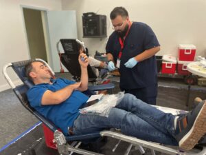 Raindrop HelD Another Blood Drive Event on MaY 29