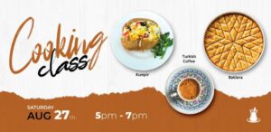 Cooking Class on August 27