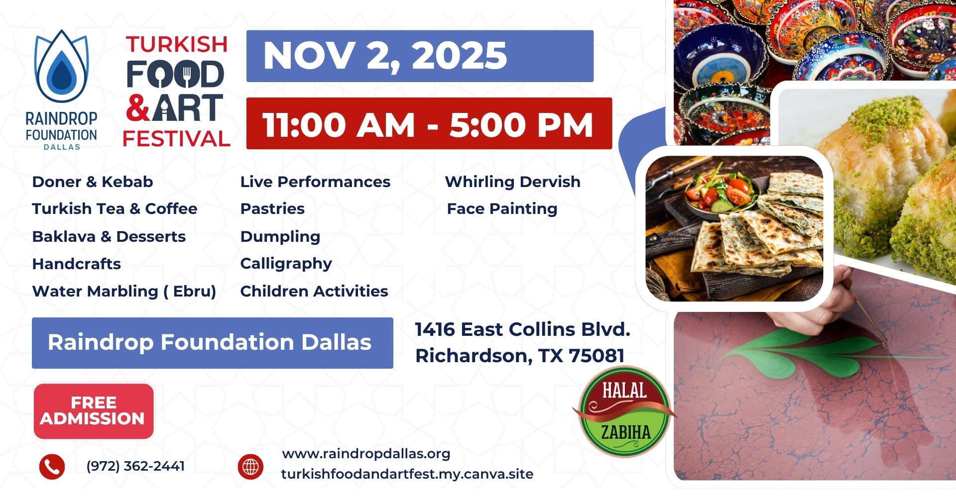 TURKISH ART&FOOD FESTIVAL